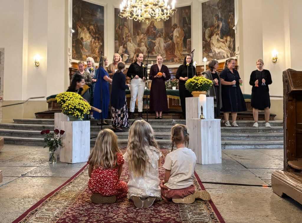 Lasteaia pidulik avamine