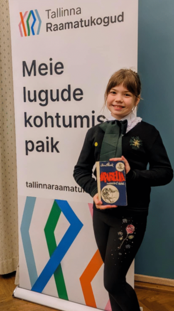 Doora-Lea Põder saavutas ettelugemise päeval "Kallim kullast" I koha