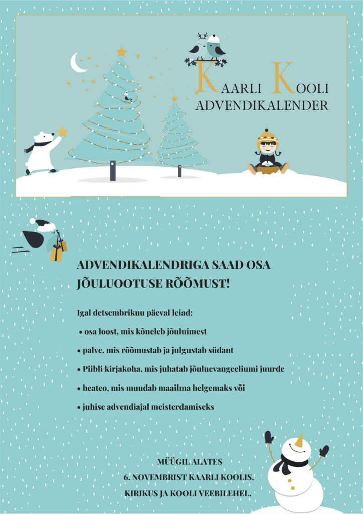 Kaarli Kooli advendikalender