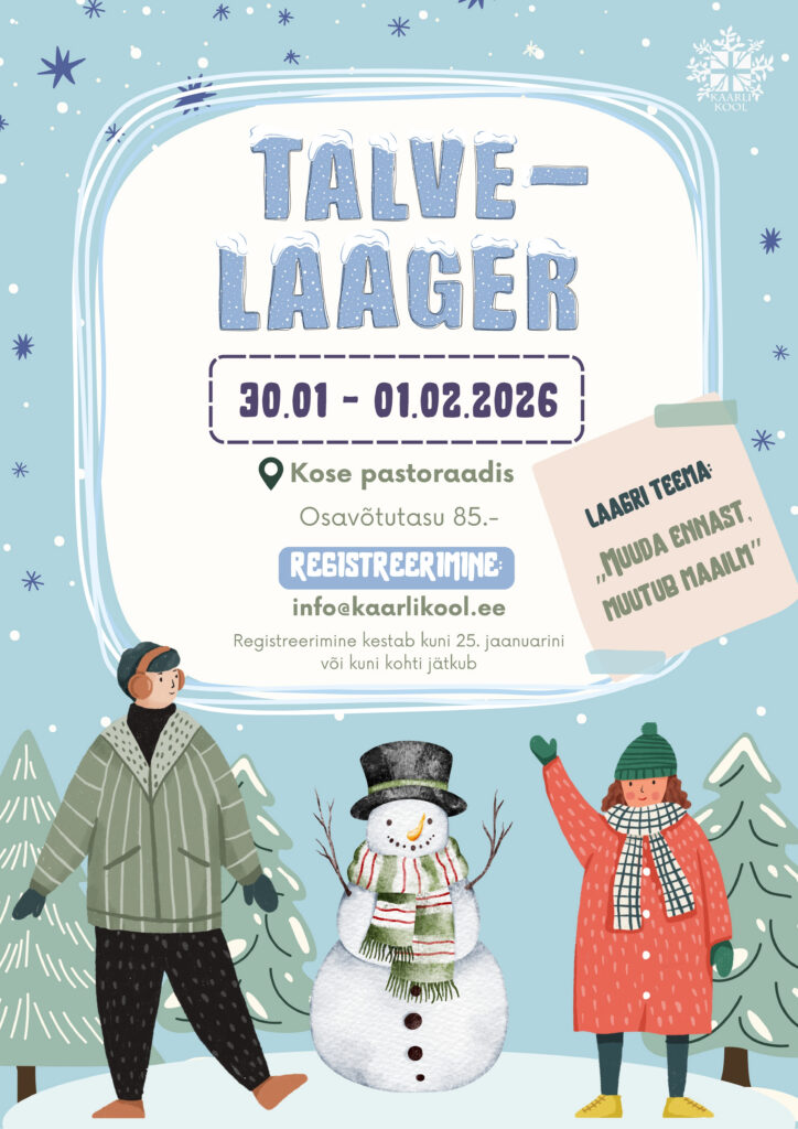 Tulemas on Kaarli Kooli talvelaager