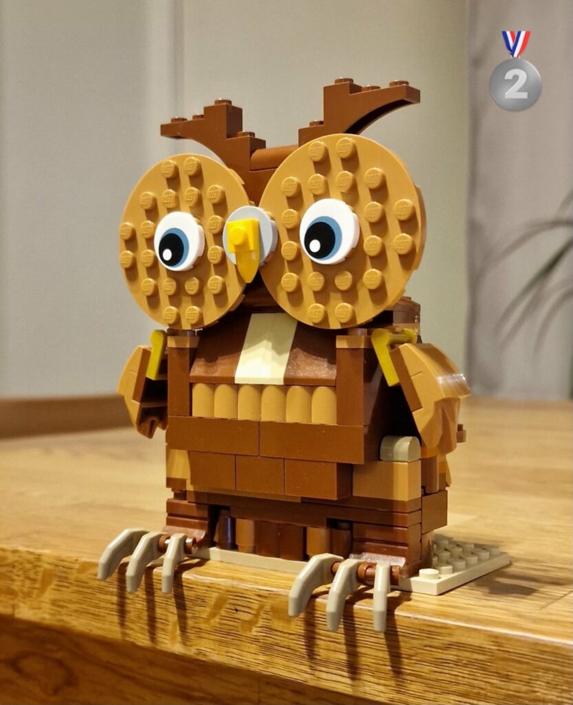 Kaarli Kooli 2. klassi Henna saavutas Art of the Brick legokunsti võistlusel II koha